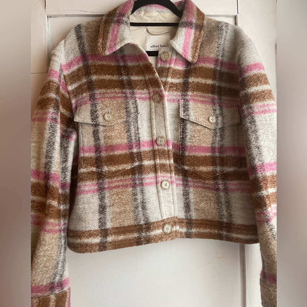 Aritzia Wilfred Free The Ganna™ Cropped Shirt Jacket